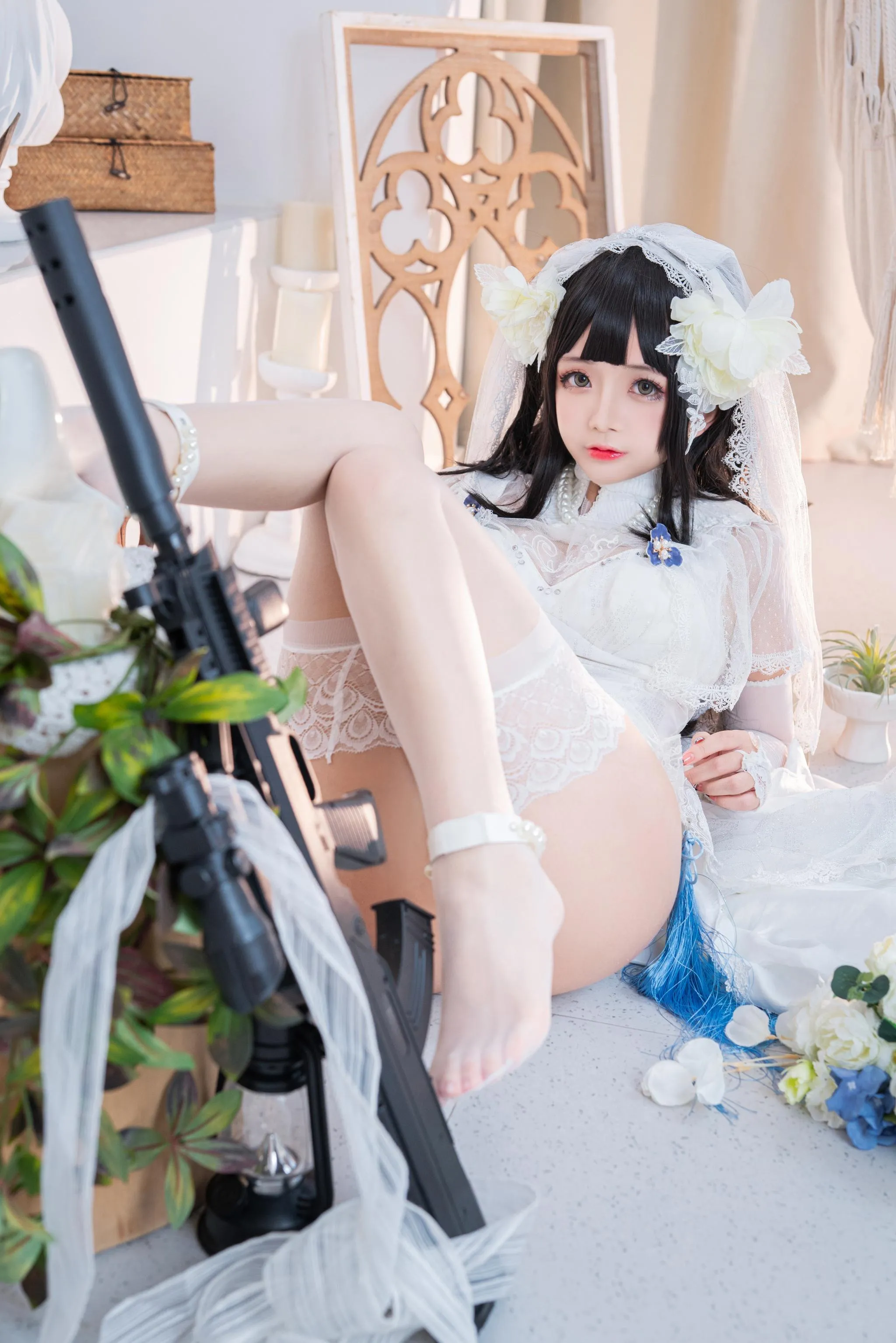 日奈娇 – NO.31 95式婚纱 [52P]插图3